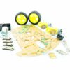 Chasis robot 2WD. Chasis robot de 2 ruedas.