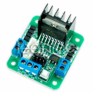 L298N Controlador de motores con doble puente H