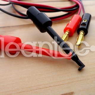 Par de cables con gancho de prueba