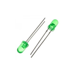 KIT 100 DIODOS LEDS 5MM VERDE BLANCO ROJO AZUL AMARILLO