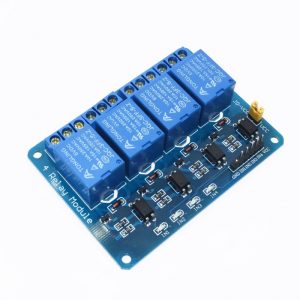 MODULO 4 RELES 5V ARDUINO OPTOACOPLADOS ELECTRONICA RELAY