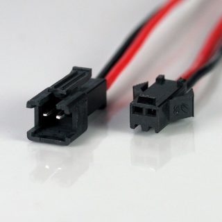 Pareja de Conectores JST SM 2 Pin Macho Hembra 150mm Baterias LIPO NiMh