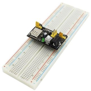 PLACA PROTOTIPO PROTOBOARD 830 puntos MB-102 + Mod. ALIMENTACION