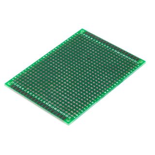 Placa prototipos doble cara 6x8cm - FIBRA DE VIDRIO