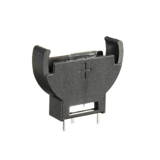Portapila VERTICAL Boton 3v CR2032