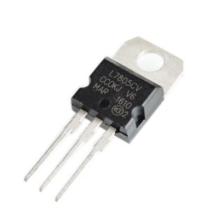 Regulador tension L7805CV LM7805 7805 5V 1.5A - TO-220