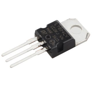 Regulador tension L7824CV LM7824 7824 24V 1.5A TO-220