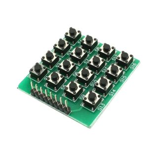 TECLADO 4x4 PULSADORES MATRIZ 16 teclas tactil ARDUINO