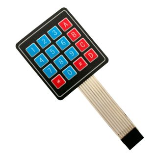 TECLADO MEMBRANA 4x4 16 teclas ARDUINO ELECTRONICA