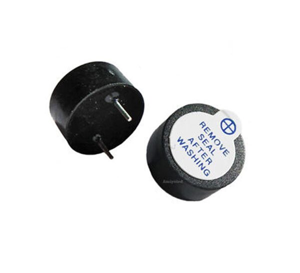 Zumbador activo 5v buzzer 12mm magnetico continuo alarma electronica arduino