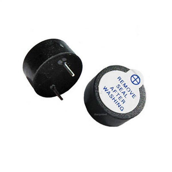 Zumbador activo 5v buzzer 12mm magnetico continuo alarma electronica arduino