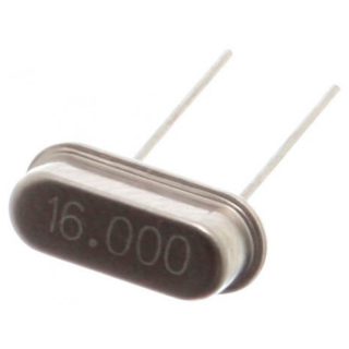 2 OSCILADOR CRISTAL 16MHZ HC-49S + 4 Condensador ceramico 22pF 50v