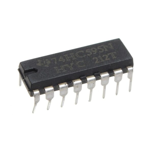74HC595 74595 SN74HC595N 8-Bit Shift Register DIP-16
