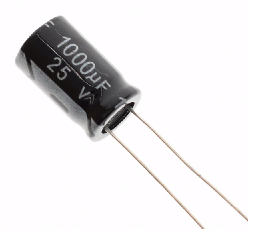Condensador electrolitico 1000uF 25V | Leantec.ES