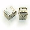 CONECTOR USB HEMBRA DOBLE TIPO A PCB SOCKET