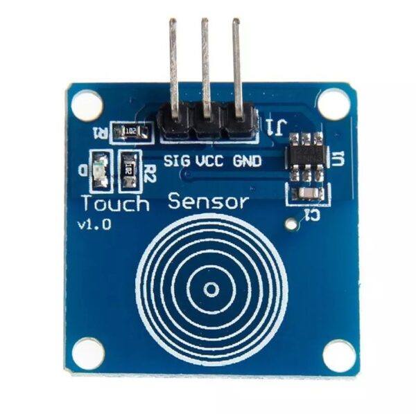 Modulo TTP223B sensor capacitivo tactil interruptor arduino