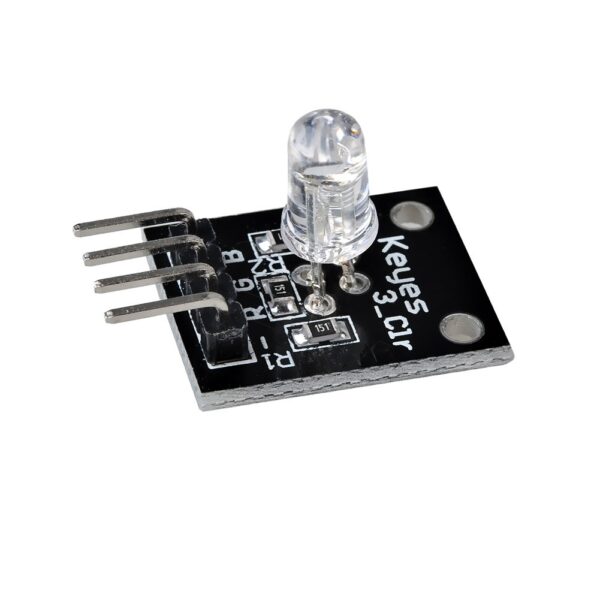 Modulo led RGB 5mm tricolor Arduino electronica catodo comun KY-016