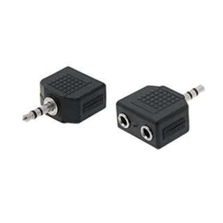 Multiplicador Jack Estereo 3.5mm 1 Conector a 2 Conectores