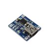 TP4056 1A Modulo cargador de baterias lipo 3.7V via MiniUSB