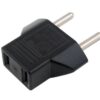 Adaptador enchufe corriente americano US a EU Europeo