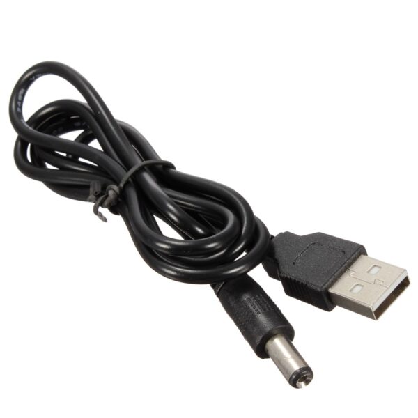 Cable de alimentacion USB 2.0 macho a DC 5.5 * 2.1mm