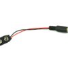 Conector para pila de 9v 6F22 con cable