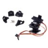 Plataforma giratoria 2 ejes FPV Pan Tilt servo SG90 y MG90 (no incluye servos)