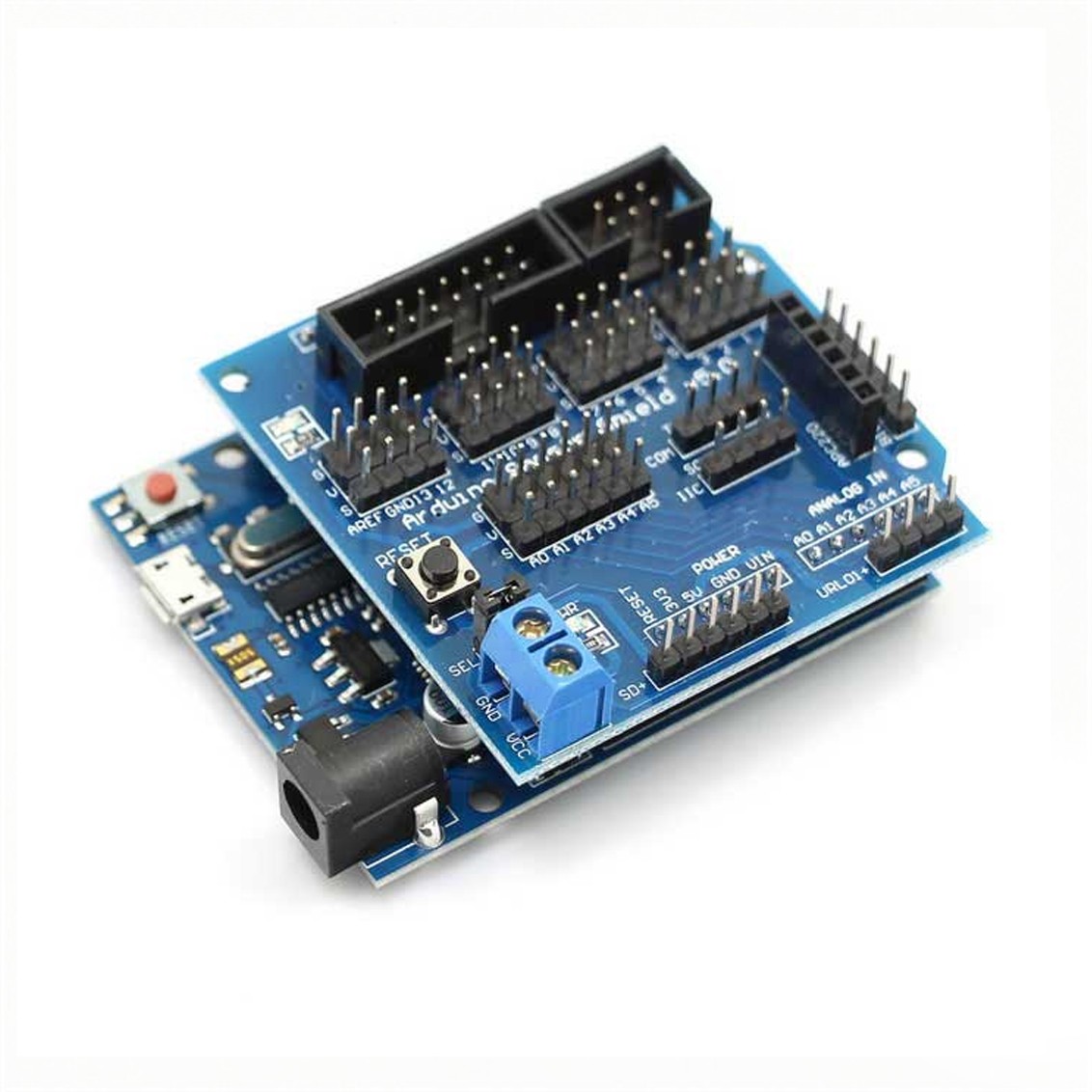 Шилд. Плата расширения для Arduino uno. Шилд 5 для ардуино уно. Arduino Shield v5. Arduino r3 sensor Shield v5.0.