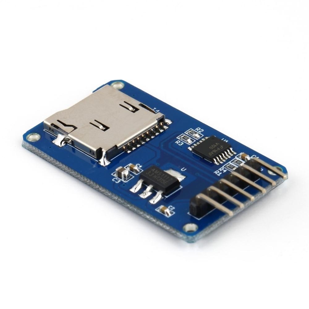 2 piezas Mini Sd Tarjeta De Módulo De Módulo De Memoria Micro Sd Tf Tarjeta módulo Arduino Arm Avr 