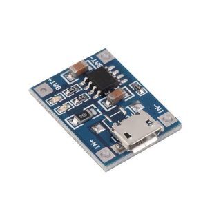 TP4056 1A Modulo cargador de baterias lipo 3.7V via MicroUSB