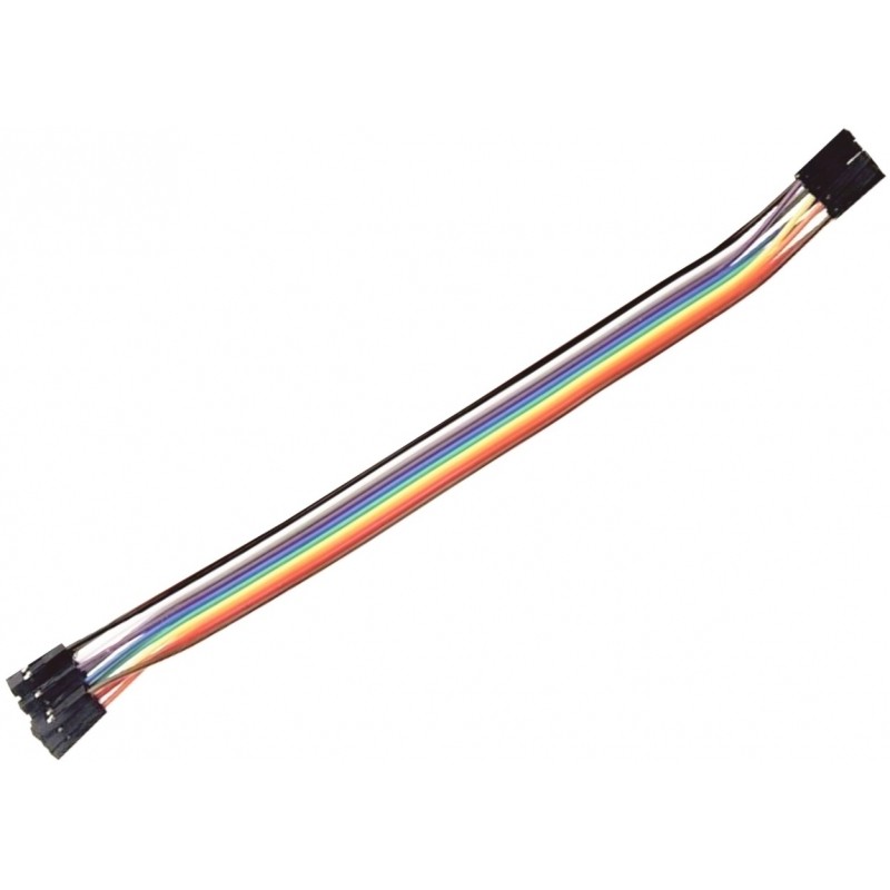 Adolescencia boicotear Ondas 10 CABLE JUMPER DUPONT protoboard HEMBRA - HEMBRA arduino cables wire |  Leantec.ES