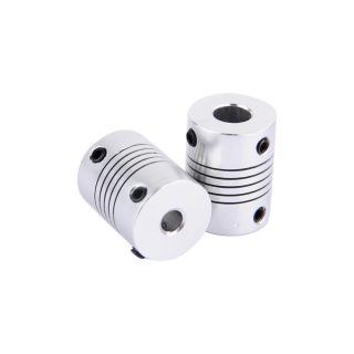 Acoplador Flexible 5mm 8mm eje Z Axis Impresora 3D