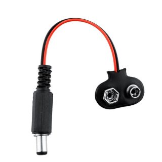 Adaptador pila 9V a conector DC Arduino