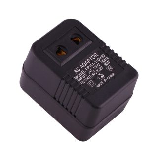 ADAPTADOR TRANSFORMADOR CONVERSOR DE 110 A 220 VOLTIOS 50W