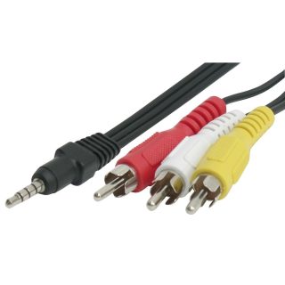 CABLE AUDIO y VIDEO ESTEREO MINI JACK 3.5mm