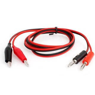 CABLE MULTIMETRO POLIMETRO MULTIMETER JACK PINZA COCODRILO CLAVIJA BANANA