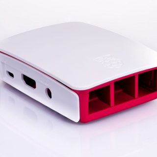 CARCASA ROJA OFICIAL RASPBERRY PI ADAFRUIT