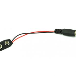 Conector para pila de 9v 6F22 con cable