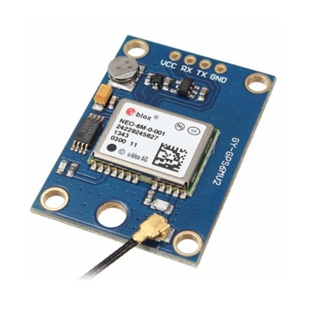 Modulo GPS GY NEO6MV2 Arduino UNO R3 NANO MEGA Vuelo Controlador EEPROM con USB2TTL 