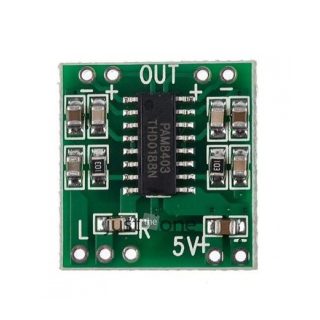 PAM8403 2X3W MINI Amplificador Dual Channel Audio Stereo Digital