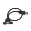 Cable alargador usb 30cm macho hembra montaje panel extensor