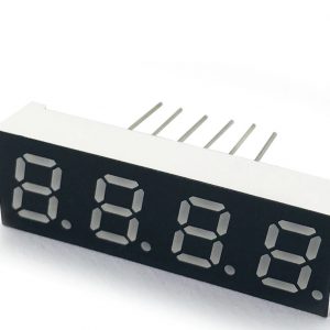 Display 7 segmentos 4 digitos 0.28" Catodo Comun