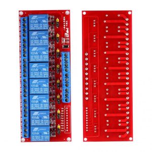 Modulo rele 8 canales 12V LOW/HIGH LEVEL