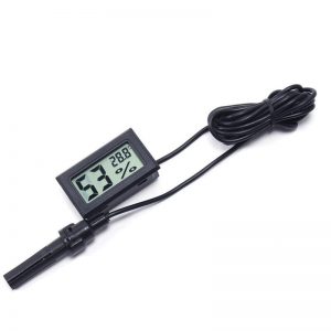 Termohigrometro Termometro LCD digital temperatura y humedad CON SONDA