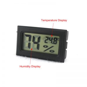 Termohigrometro termometro digital temperatura y humedad exterior