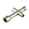 MINI LLAVE TUBO HEXAGONAL EN CRUZ M2/M2,5/M3/M4