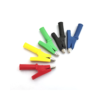 PINZA COCODRILO AISLADA PARA CONECTOR BANANA 4MM VERDE
