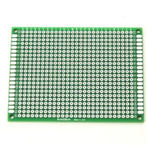 2x PLACA DOBLE CARA 6X8 CM FIBRA DE VIDRIO