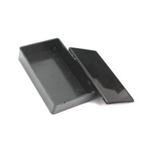 Caja estanca de plástico Prototipo de proyecto electrónico ABS negro 100x60x25