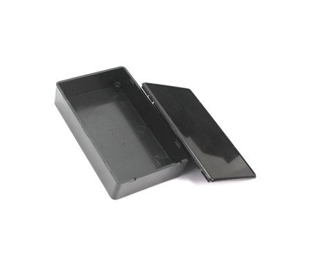 Caja estanca de plástico Prototipo de proyecto electrónico ABS negro 100x60x25
